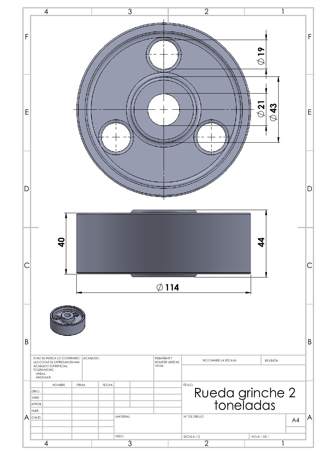 Guinche Pluma Hidráulico Para 3 Toneladas - Imagen 7