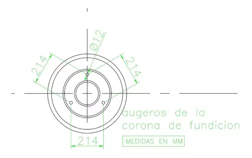 Kit de repuesto completo hormigonera trompito - Imagen 6