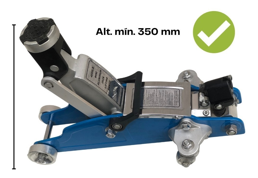 Crique Hidráulico Carrito 2 Tn Aluminio - Delfabro Srl - Imagen 3