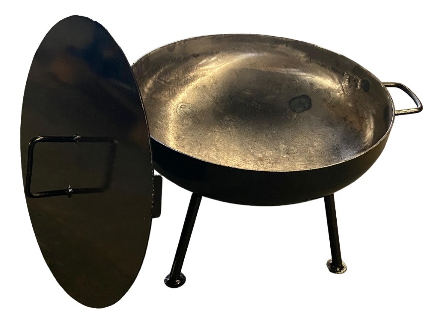Disco Arado Cocinar Con Tapa Y Patas Desmontable 40cm O - Imagen 2