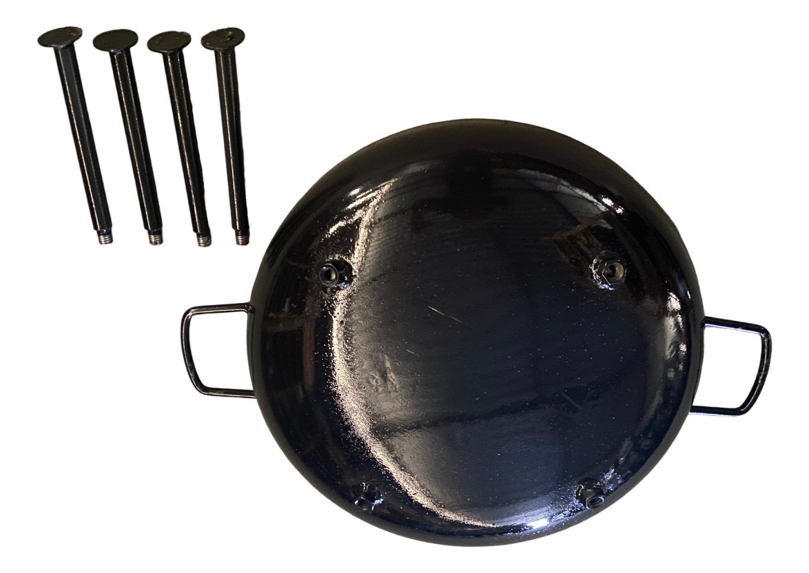 Disco Arado Cocinar Con Tapa Y Patas Desmontable 40cm O - Imagen 6