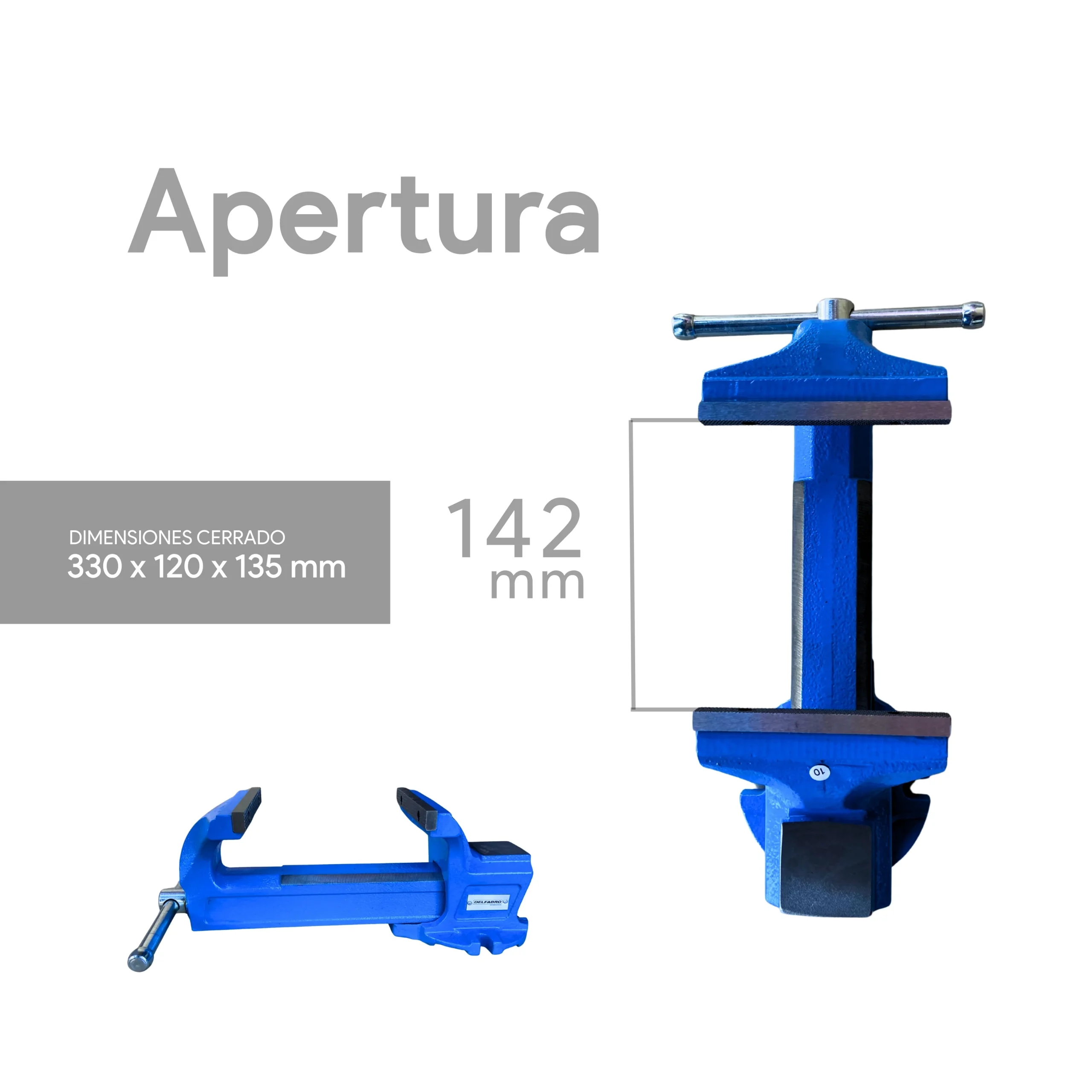 Morsa De Banco Con Yunque Profesional 5 Pulgadas - Imagen 2