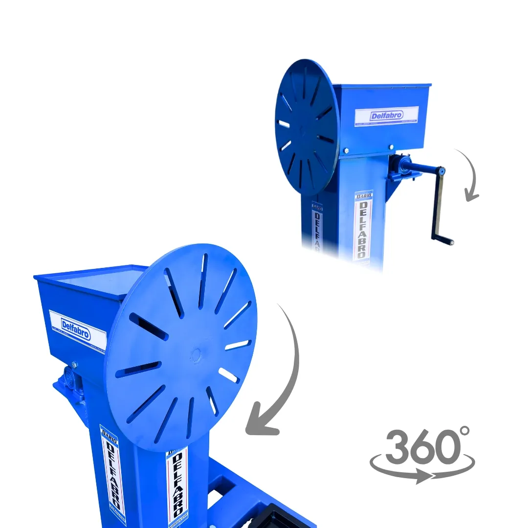 Soporte Banco Motor Con Caja Reductora Ruedas 2000kg - Imagen 2