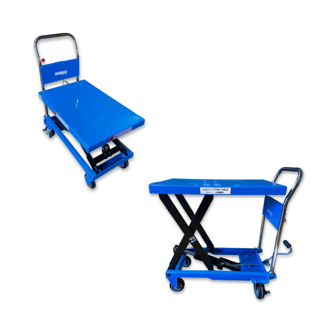 Mesa Elevadora Hidráulica 500kg / 90cm - Imagen 2
