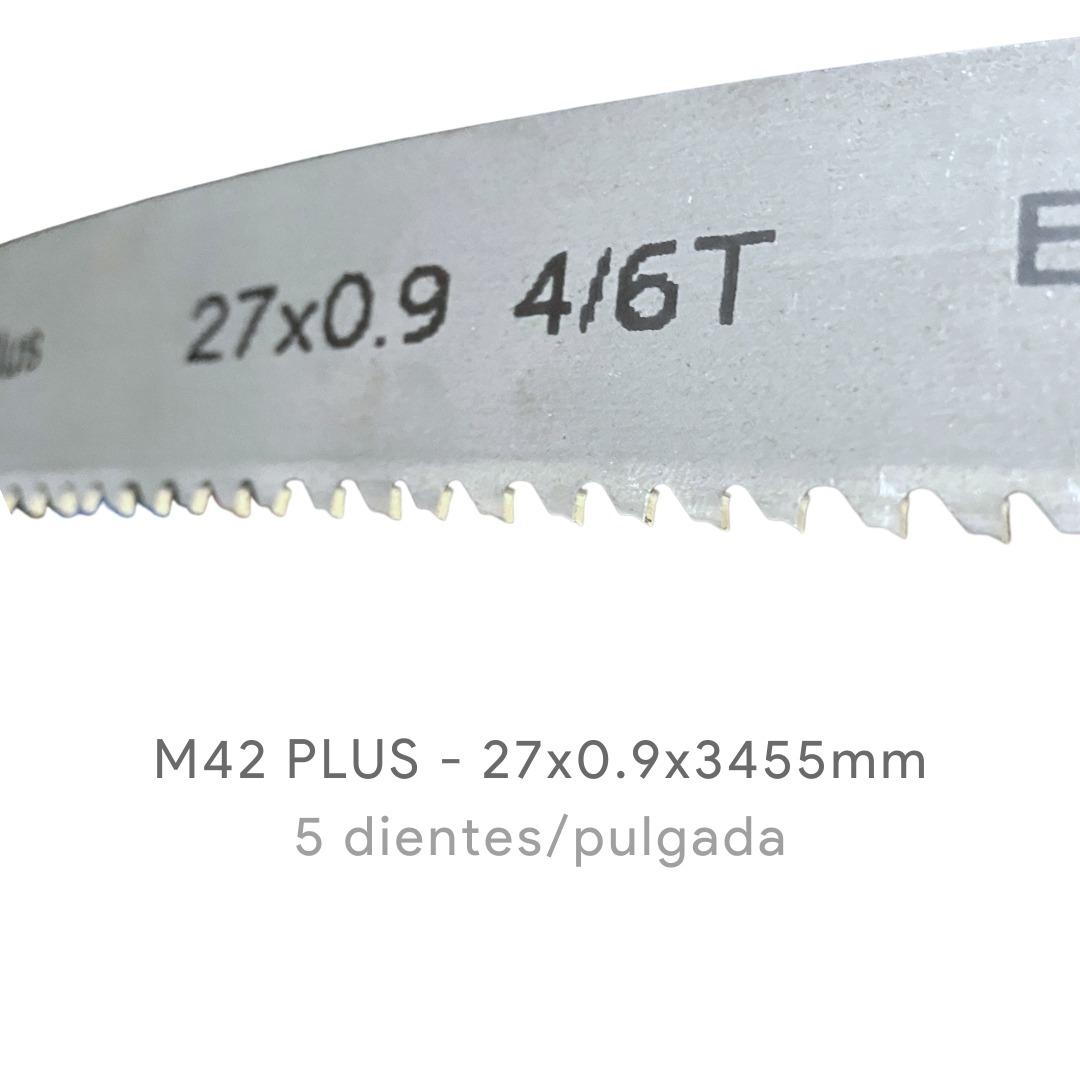 Hoja De Sierra Banda Sin Fin Bimetálica M42plus 27x0.9 GRUESA - Imagen 4